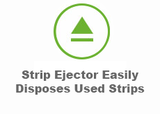 Strip Ejector, Easily Disposes Used Strips