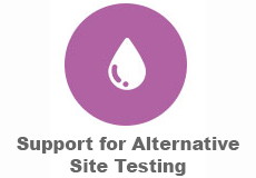 Support for Alternative site Testing